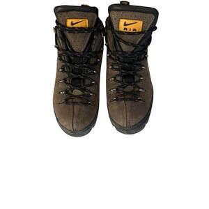 Vintage Nike Air ACG Regrind Brown Leather Hiking Boots Sz 6